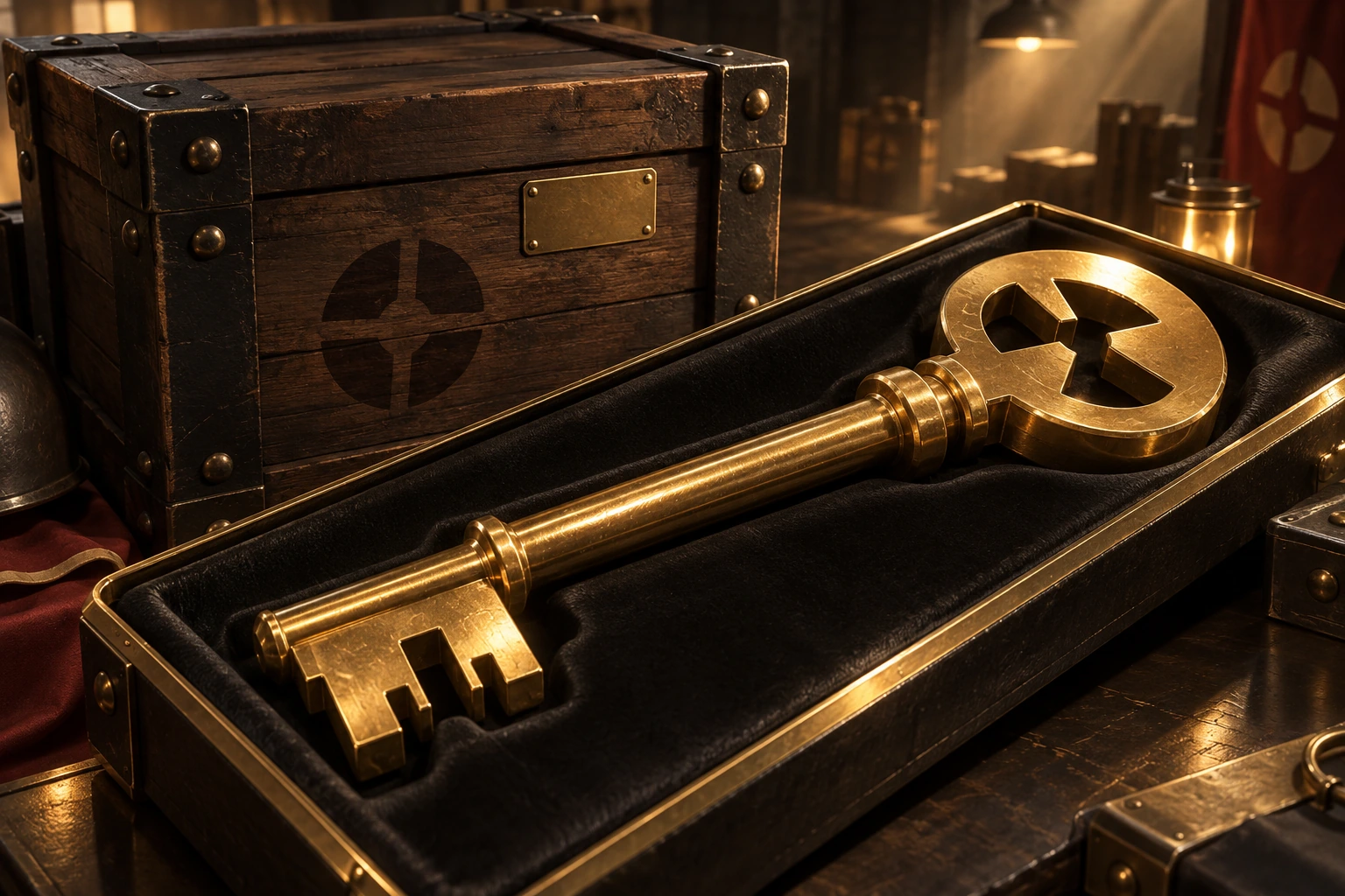 Mann Co. Supply Crate Key